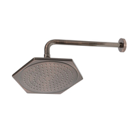 Pommeau de douche avec bras mural – Bronze brossé – Earlham
