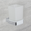 Porte-gobelet moderne – Chromé – Kubix