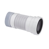 Raccord évacuation extensible wc 17 à 41cm