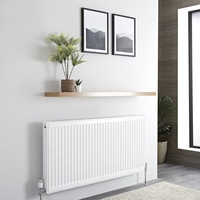 Radiateur à Panneaux - Acier Blanc - Design Moderne - 60x120cm 1607 Watts - Type 21