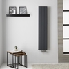 Radiateur Aluminium Anthracite Kett – 140cm x 28cm