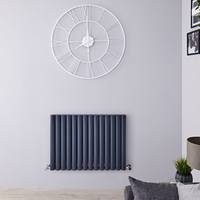 Radiateur Aluminium Design Anthracite - 60 x 83cm - 1609 Watts - Vitality Air
