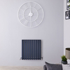 Radiateur Aluminium Design Anthracite 60 x 59cm 1149 watts Vitality Air