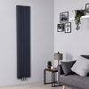 Radiateur aluminium design vertical – Anthracite – 180 cm x 37 cm - Aloa