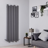 Radiateur aluminium design vertical – Gris clair – 160 cm x 55 cm - Laeto