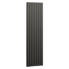 Radiateur design à panneau plat vertical – Choix de tailles et de finitions métalliques – Delta