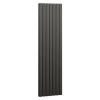 Radiateur design à panneau plat vertical – Choix de tailles et de finitions métalliques – Delta