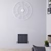 Radiateur design horizontal - Anthracite - 40 cm x 41, 3 cm - Vitality