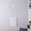 Radiateur design horizontal - Blanc - 60 cm x 41, 3 cm – Vitality