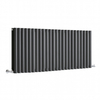 Radiateur design horizontal – 59, 5 cm x 141, 6 cm – Anthracite – Rang double – Sterling Quinn