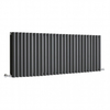 Radiateur design horizontal – 59, 5 cm x 165, 2 cm – Anthracite – Rang double – Sterling Quinn