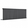 Radiateur design horizontal – 59, 5 cm x 165, 2 cm – Anthracite – Rang simple – Sterling Quinn