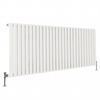 Radiateur design horizontal – 59, 5 cm x 165, 2 cm – Blanc – Rang simple – Sterling Quinn