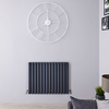 Radiateur design horizontal – 63, 5 cm x 82, 6 cm – Anthracite – Double rangs – Vitality