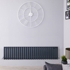 Radiateur design horizontal – Anthracite – 40 cm x 164, 7 cm – Vitality