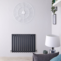 Radiateur design horizontal – Anthracite – 63, 5 cm x 84 cm – Delta
