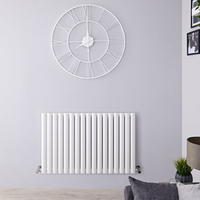 Radiateur design horizontal – Blanc - 63, 5 cm x 100 cm - Vitality