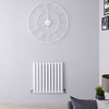 Radiateur design horizontal – Blanc – 60 cm x 59 cm – Double rangs - Vitality