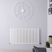 Radiateur design horizontal – Blanc – 63 cm x 118 cm – Vitality