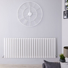 Radiateur design horizontal – Blanc – 63 cm x 164, 7 cm – Vitality