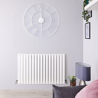 Radiateur design horizontal – Blanc – 63, 5 cm x 100 cm – Sloane