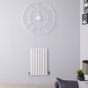 Radiateur design horizontal – Blanc – 63, 5 cm x 41, 3 cm – Vitality