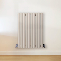 Radiateur design horizontal – Blanc (Pearl White) – 80 cm x 59 cm – Rang double – Vitality