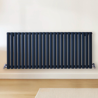 Radiateur design horizontal – Bleu (Regal Blue) – 60 cm x 141, 6 cm – Rang double – Vitality