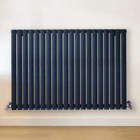 Radiateur design horizontal – Bleu (Regal Blue) – 80 cm x 118 cm – Rang double – Vitality