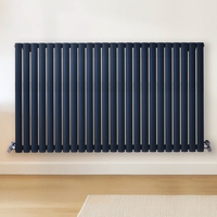 Radiateur design horizontal – Bleu (Regal Blue) – 80 cm x 141, 6 cm – Rang double – Vitality