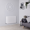 Radiateur design horizontal – Choix de finitions (blanc,  anthracite,  noir & gris clair) et de tailles – Vitality