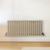Radiateur design horizontal – Marron (Elk Brown) – 40 cm x 100 cm – Rang double – Vitality