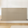 Radiateur design horizontal – Marron (Elk Brown) – 80 cm x 165, 2 cm – Rang double – Vitality
