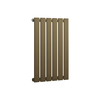 Radiateur design horizontal à panneaux plats – 63, 5 cm x 42 cm – Bronze métallisé – Rang simple – Eau chaude - Delta