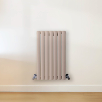 Radiateur design horizontal – Rose (Rose Petal Pink) – 63, 5 cm x 41, 3 cm – Rang double – Vitality