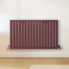 Radiateur design horizontal – Rouge (Booth Red) – 60 cm x 100 cm – Rang double – Vitality