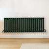 Radiateur design horizontal – Vert (Evergreen) – 40 cm x 118 cm – Rang double – Vitality