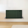 Radiateur design horizontal – Vert (Evergreen) – 40 cm x 82, 6 cm – Rang double – Vitality