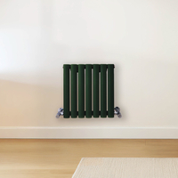 Radiateur design horizontal – Vert (Evergreen) – 40 cm x 41, 3 cm – Rang double – Vitality