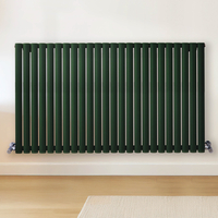 Radiateur design horizontal – Vert (Evergreen) – 80 cm x 141, 6 cm – Rang double – Vitality