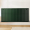 Radiateur design horizontal – Vert (Evergreen) – 80 cm x 165, 2 cm – Rang double – Vitality