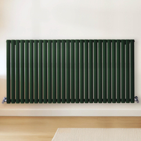 Radiateur design horizontal – Vert (Evergreen) – 80 cm x 165, 2 cm – Rang double – Vitality