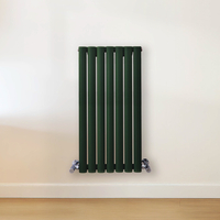 Radiateur design horizontal – Vert (Evergreen) – 80 cm x 41, 3 cm – Rang double – Vitality