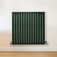 Radiateur design horizontal – Vert (Evergreen) – 80 cm x 82, 6 cm – Rang double – Vitality