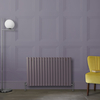 Radiateur design horizontal – Violet (Dahlia Purple) – 63, 5 cm x 100 cm – Rang double – Vitality