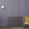 Radiateur design horizontal – Violet (Dahlia Purple) – 63, 5 cm x 118 cm – Rang double – Vitality