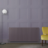 Radiateur design horizontal – Violet (Dahlia Purple) – 63, 5 cm x 141, 6 cm – Rang double – Vitality