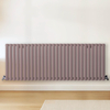 Radiateur design horizontal – Violet (Dahlia Purple) – 60 cm x 165, 2 cm – Rang double – Vitality