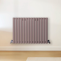 Radiateur design horizontal – Violet (Dahlia Purple) – 60 cm x 82, 6 cm – Rang double – Vitality