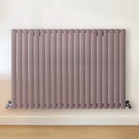 Radiateur design horizontal – Violet (Dahlia Purple) – 80 cm x 118 cm – Rang double – Vitality